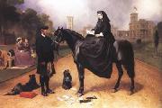 Sir Edwin Landseer Queen Victoria at Osborne House (mk25) china oil painting reproduction